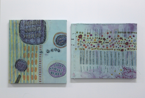 Rene Vandenbrink, Recycling Material Culture - Mixed Media Drawing Diptych